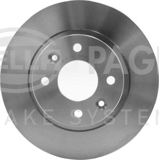 HELLA 8DD 355 101-281 - Тормозной диск autospares.lv