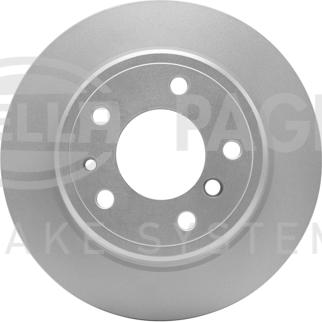 HELLA 8DD 355 101-731 - Тормозной диск autospares.lv