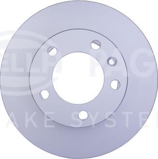 HELLA 8DD 355 108-931 - Тормозной диск autospares.lv