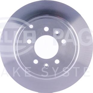 HELLA 8DD 355 108-431 - Тормозной диск autospares.lv