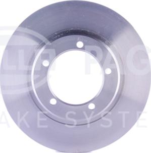 HELLA 8DD 355 108-681 - Тормозной диск autospares.lv