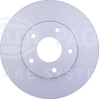 HELLA 8DD 355 108-011 - Тормозной диск autospares.lv