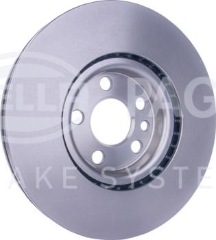 HELLA 8DD 355 108-761 - Тормозной диск autospares.lv