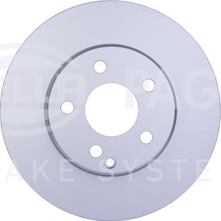 HELLA 8DD 355 108-781 - Тормозной диск autospares.lv