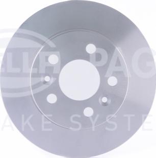 HELLA 8DD 355 103-531 - Тормозной диск autospares.lv