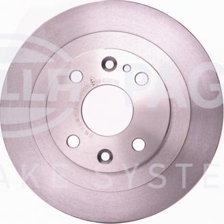 HELLA 8DD 355 103-191 - Тормозной диск autospares.lv