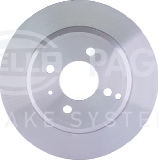 HELLA 8DD 355 102-911 - Тормозной диск autospares.lv