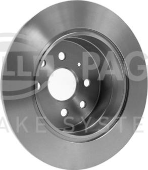 HELLA 8DD 355 102-481 - Тормозной диск autospares.lv