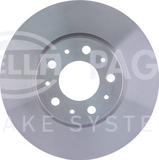 HELLA 8DD 355 102-541 - Тормозной диск autospares.lv