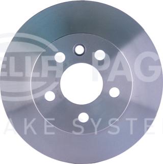 HELLA 8DD 355 102-891 - Тормозной диск autospares.lv