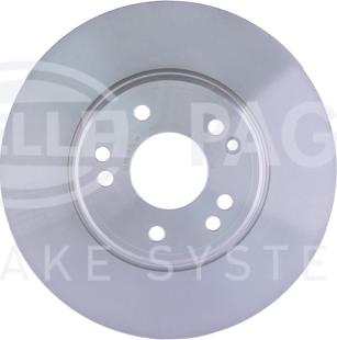 HELLA 8DD 355 102-851 - Тормозной диск autospares.lv