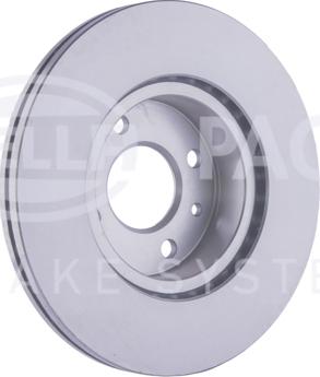 HELLA 8DD 355 102-301 - Тормозной диск autospares.lv