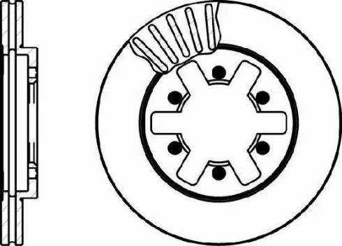 HELLA 8DD 355 102-331 - Тормозной диск autospares.lv