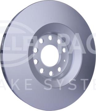 HELLA 8DD 355 107-631 - Тормозной диск autospares.lv