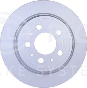HELLA 8DD 355 107-091 - Тормозной диск autospares.lv