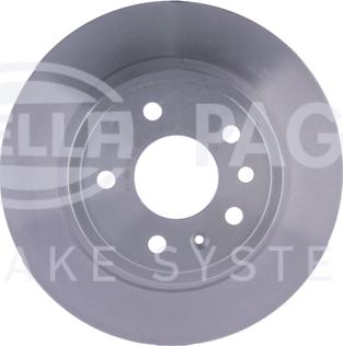 HELLA 8DD 355 107-001 - Тормозной диск autospares.lv
