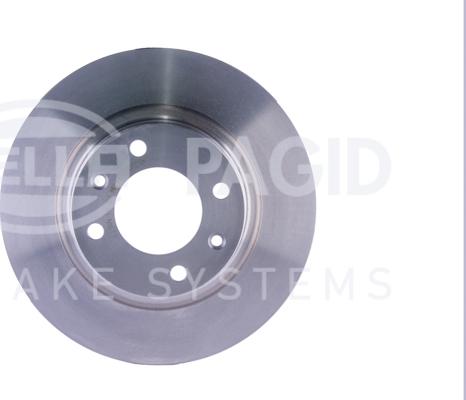 HELLA 8DD 355 107-851 - Тормозной диск autospares.lv