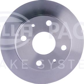 HELLA 8DD 355 107-291 - Тормозной диск autospares.lv