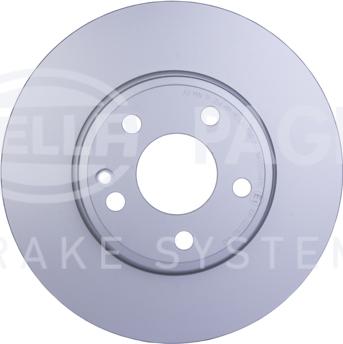 HELLA 8DD 355 119-411 - Тормозной диск autospares.lv