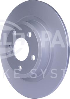 HELLA 8DD 355 119-421 - Тормозной диск autospares.lv