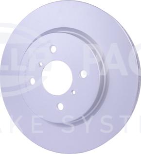 HELLA 8DD 355 119-471 - Тормозной диск autospares.lv