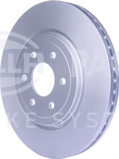 HELLA 8DD 355 119-001 - Тормозной диск autospares.lv