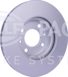 HELLA 8DD 355 119-011 - Тормозной диск autospares.lv