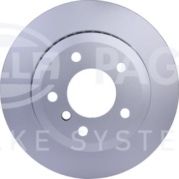 HELLA 8DD 355 119-201 - Тормозной диск autospares.lv