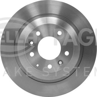 HELLA 8DD 355 114-501 - Тормозной диск autospares.lv