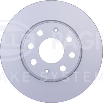 HELLA 8DD 355 114-351 - Тормозной диск autospares.lv