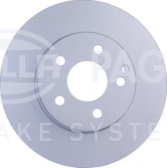 HELLA 8DD 355 114-201 - Тормозной диск autospares.lv