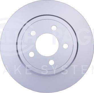 HELLA 8DD 355 115-481 - Тормозной диск autospares.lv