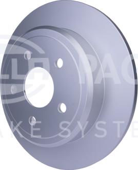 HELLA 8DD 355 115-501 - Тормозной диск autospares.lv