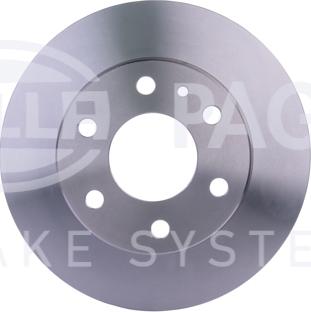 HELLA 8DD 355 115-521 - Тормозной диск autospares.lv