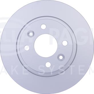 HELLA 8DD 355 115-271 - Тормозной диск autospares.lv