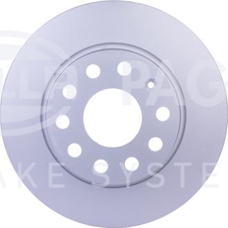 HELLA 8DD 355 116-971 - Тормозной диск autospares.lv