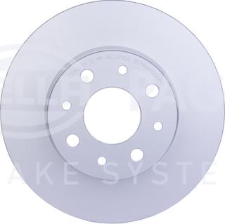 HELLA 8DD 355 116-441 - Тормозной диск autospares.lv