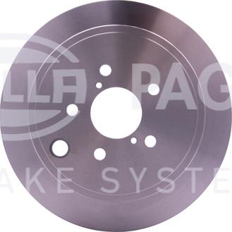 HELLA 8DD 355 116-421 - Тормозной диск autospares.lv