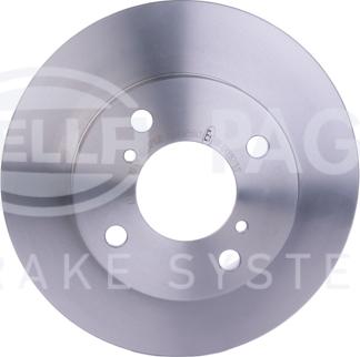 HELLA 8DD 355 116-501 - Тормозной диск autospares.lv