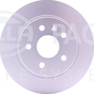 HELLA 8DD 355 116-581 - Тормозной диск autospares.lv