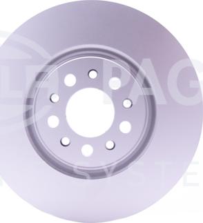 HELLA 8DD 355 116-651 - Тормозной диск autospares.lv