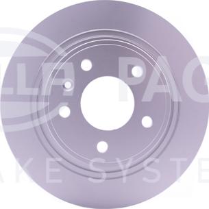 HELLA 8DD 355 116-601 - Тормозной диск autospares.lv