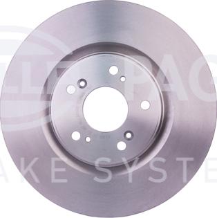 HELLA 8DD 355 116-091 - Тормозной диск autospares.lv