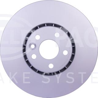 HELLA 8DD 355 116-181 - Тормозной диск autospares.lv