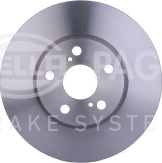 HELLA 8DD 355 116-371 - Тормозной диск autospares.lv