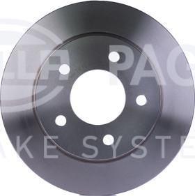 HELLA 8DD 355 110-901 - Тормозной диск autospares.lv