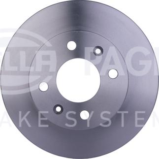 HELLA 8DD 355 110-641 - Тормозной диск autospares.lv