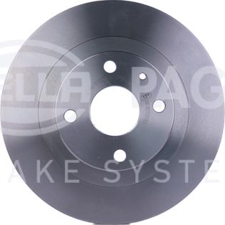 HELLA 8DD 355 110-861 - Тормозной диск autospares.lv