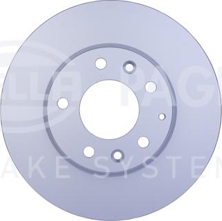 HELLA 8DD 355 110-361 - Тормозной диск autospares.lv