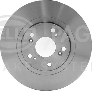 HELLA 8DD 355 110-301 - Тормозной диск autospares.lv